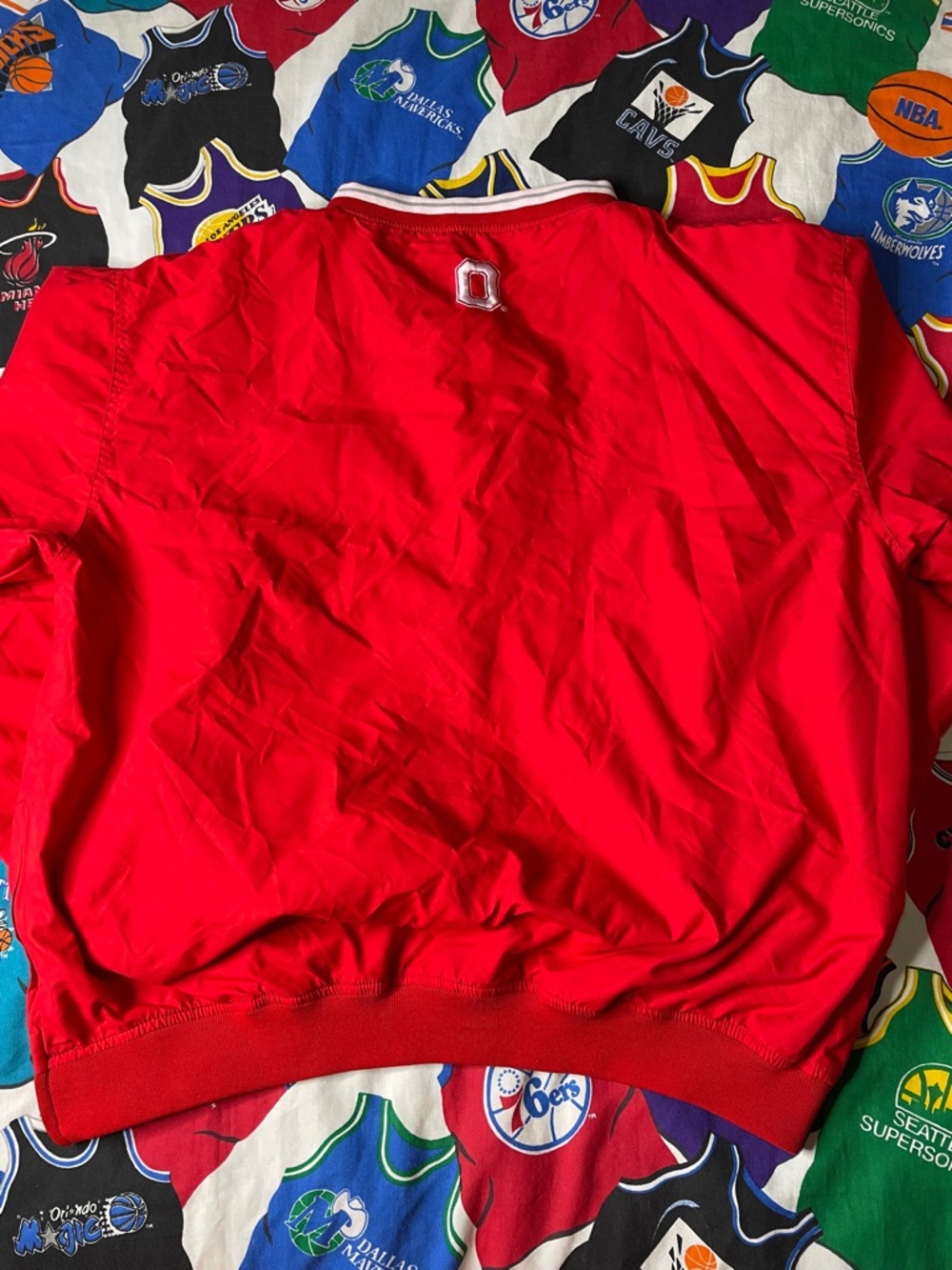 Vintage NCAA Ohio State Buckeyes Pullover Windbreaker Jacket - Picture 4 of 4